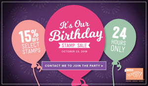 Happy Birthday to Stampin' Up!