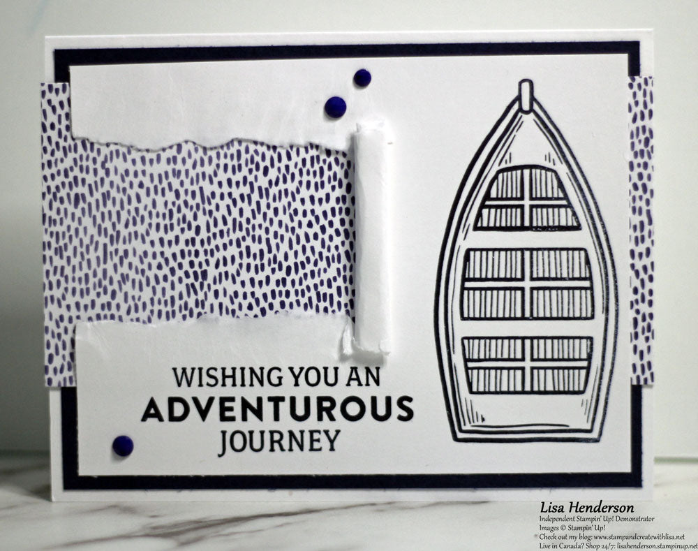 Adventurous Journey - Tear Strip Card