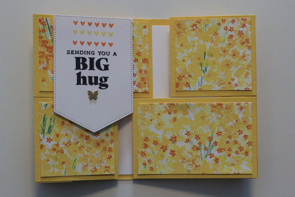 Because They Matter! Sending You A Big Hug Puzzle Card