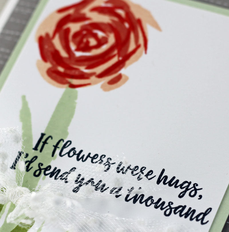 If flowers were hugs....
