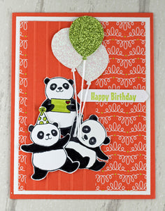 Swap Card Share - More with the Birthday Pandas