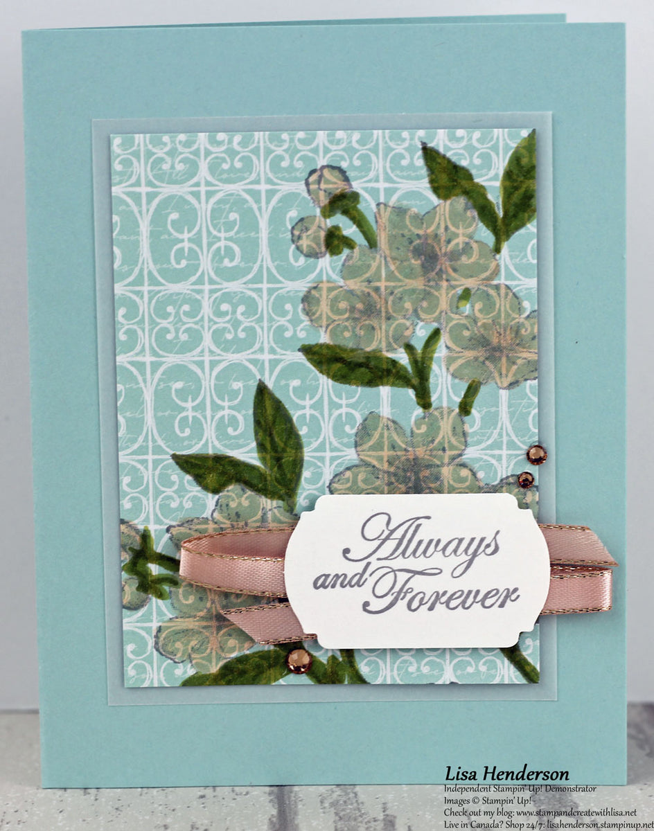 Always Stamp Always and Forever | Stamp & Create With Lisa