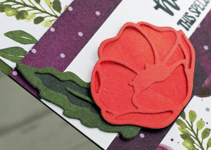 Pretty Cards & Paper International Blog Hop - Peaceful Poppies