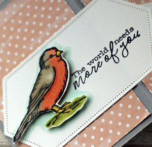 Pretty Cards & Paper International Blog Hop - Bird Ballad