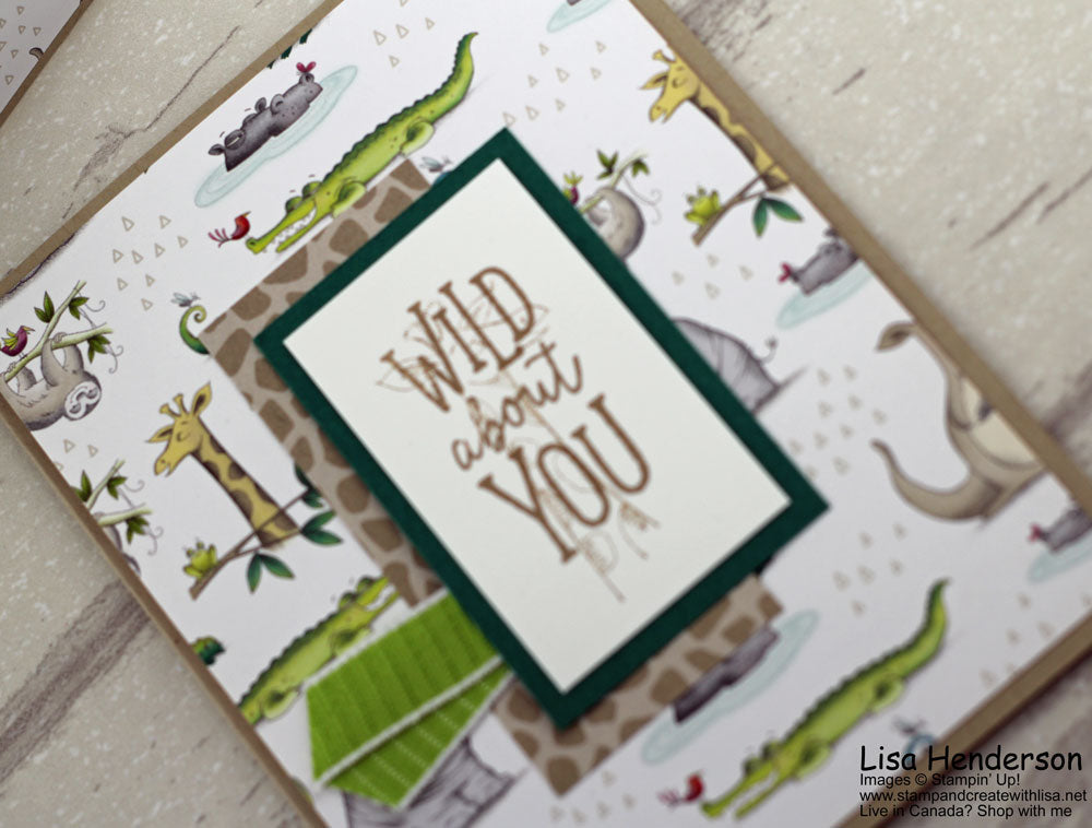 Design It with Designer Series Paper Blog Hop with Animal Expedition
