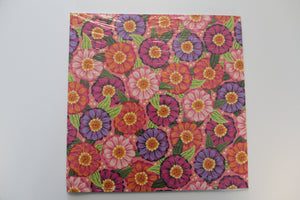 DSP 12" x 12" Flowering Zinnias