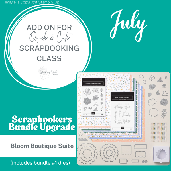 July 2026 Scrapbookers Bundle Upgrade