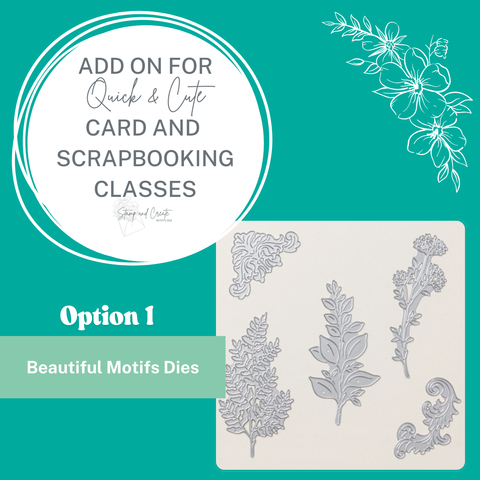 Add-on #1 for June Quick & Cute Classes