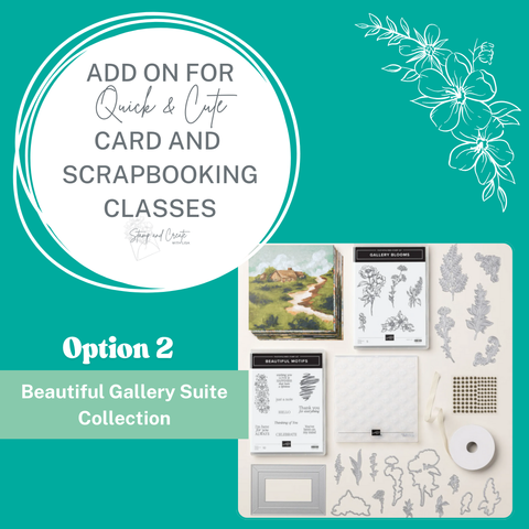 Add-on #2 for June Quick & Cute Classes