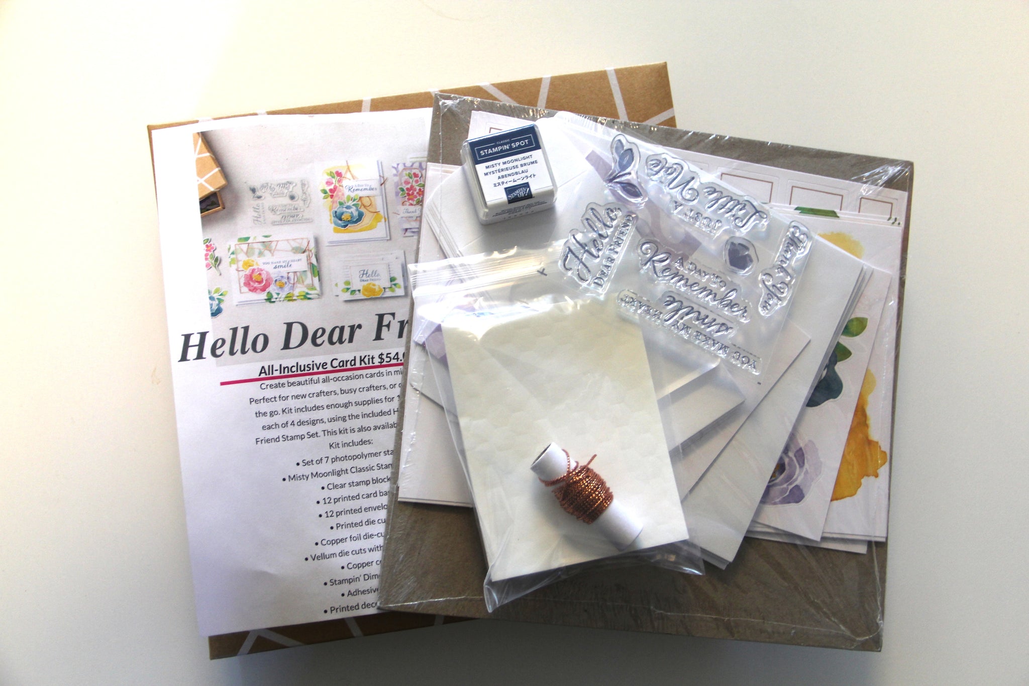 Hello Dear Friend All-Inclusive Card Kit