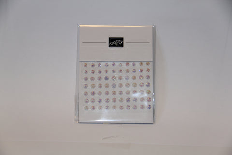 Iridescent Faceted Gems