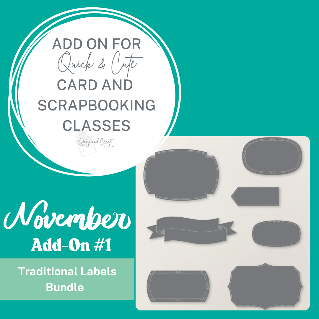 November 2025 Add-on #1 for Quick & Cute Classes