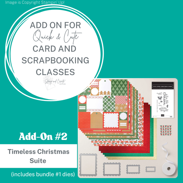 November 2026 Add-on #2 for Quick & Cute Classes