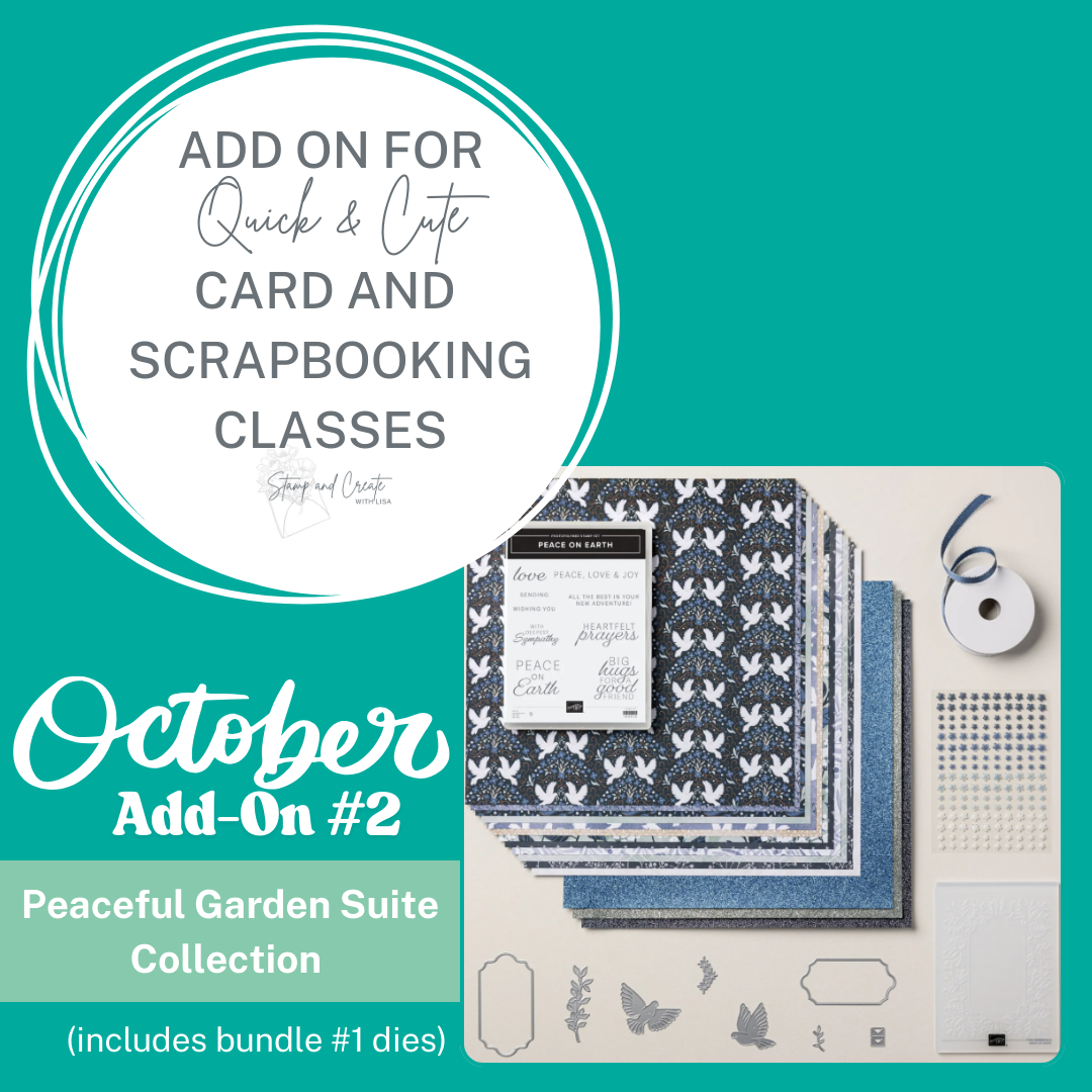Add-on #2 for October 2025 Quick & Cute Classes