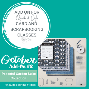 Add-on #2 for October 2025 Quick & Cute Classes