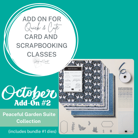 Add-on #2 for October 2025 Quick & Cute Classes