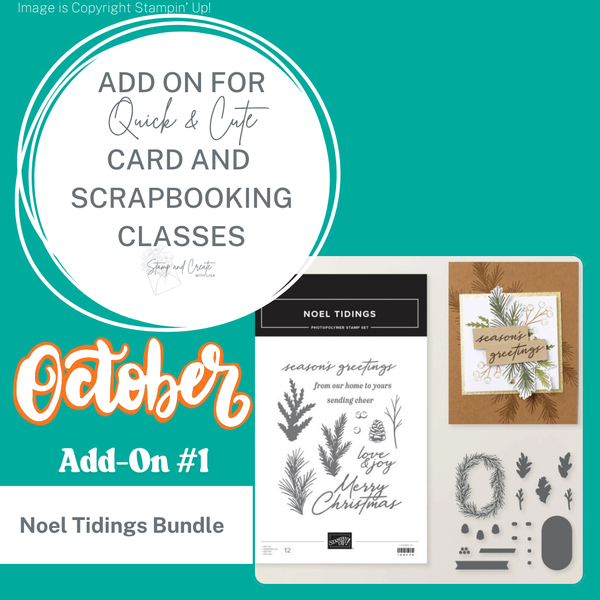 October 2026 Add-on #1 for Quick & Cute Classes