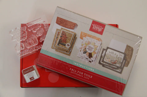 Paper Pumpkins Fall for Toile