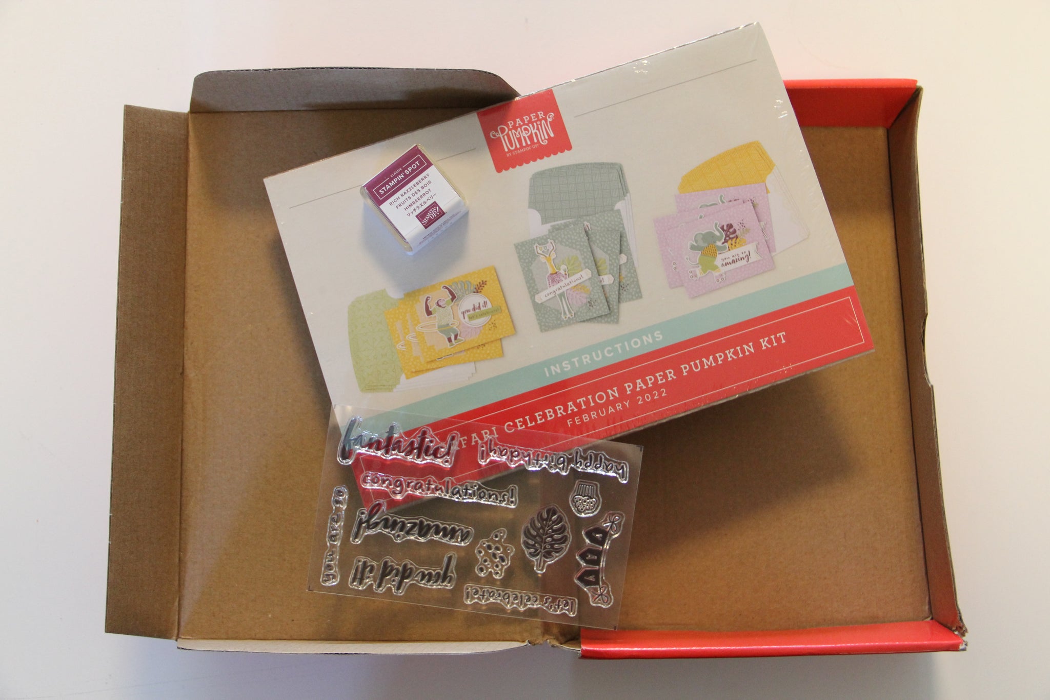 Paper Pumpkin - Safari Celebration