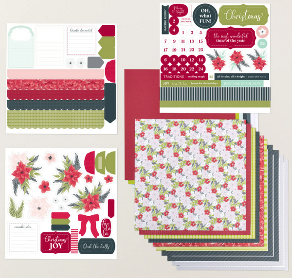 November 2025 Scrapbookers Bundle Upgrade for Quick & Cute Scrapbook Class