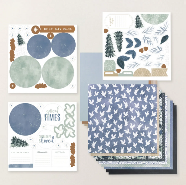 October 2025 Scrapbookers Bundle Upgrade for Quick & Cute Scrapbook Class