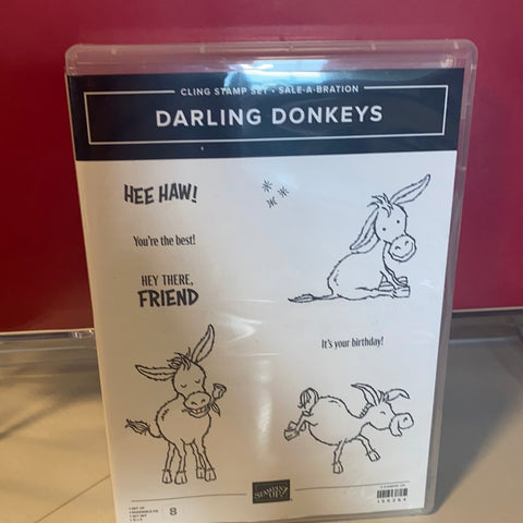 Darling Donkeys Stamps
